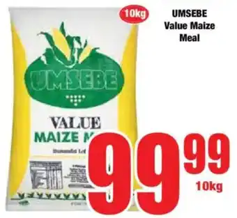 Boxer UMSEBE Value Maize Meal offer