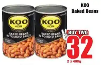 Boxer KOO Baked Beans offer
