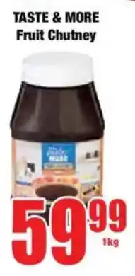 Boxer TASTE & MORE Fruit Chutney offer