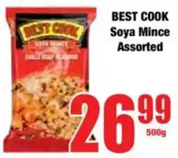 Boxer BEST COOK Soya Mince Assorted offer