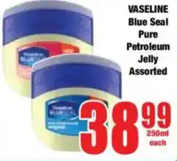 Boxer VASELINE Blue Seal Pure Petroleum Jelly Assorted offer