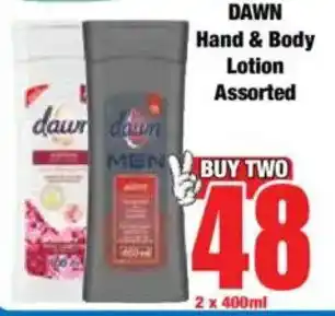 Boxer DAWN Hand & Body Lotion Assorted offer