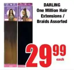 Boxer DARLING One Million Hair Extensions/ Braids Assorted offer
