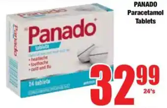 Boxer PANADO Paracetamol Tablets offer