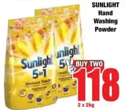 Boxer SUNLIGHT Hand Washing Powder offer