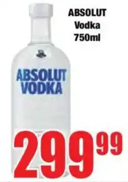 Boxer ABSOLUT Vodka offer