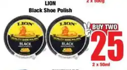 Boxer LION Black Shoe Polish offer