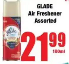Boxer GLADE Air Freshener Assorted offer