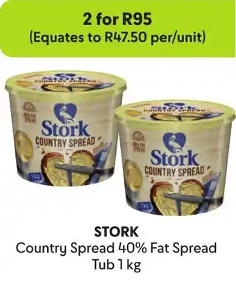 STORK Country Spread 40% Fat Spread
