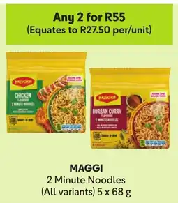 Makro MAGGI 2 Minute Noodles offer