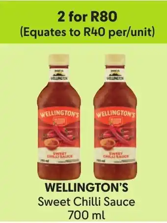 Makro WELLINGTON'S Sweet Chilli Sauce offer