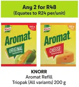 Makro KNORR Aromat Refill Triopak offer