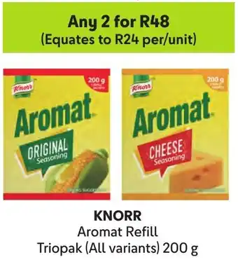 Makro KNORR Aromat Refill Triopak offer