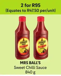 Makro MRS BALL'S Sweet Chilli Sauce offer