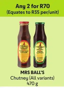 Makro MRS BALL'S Chutney offer