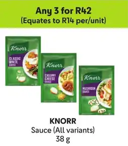 Makro KNORR Sauce offer
