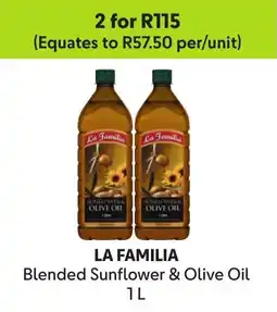 Makro LA FAMILIA Blended Sunflower & Olive Oil offer
