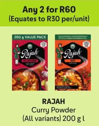 Makro RAJAH Curry Powder offer