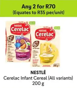 Makro NESTLÉ Cerelac Infant Cereal offer