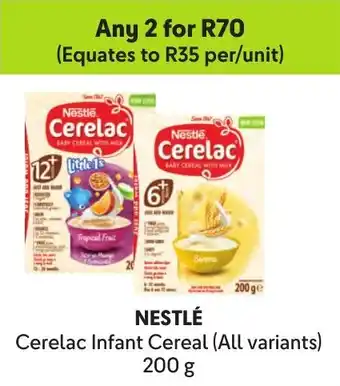 Makro NESTLÉ Cerelac Infant Cereal offer