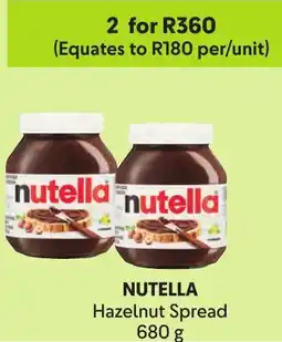 Makro NUTELLA Hazelnut Spread offer