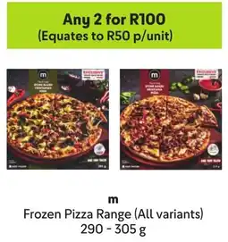 Makro m Frozen Pizza Range offer