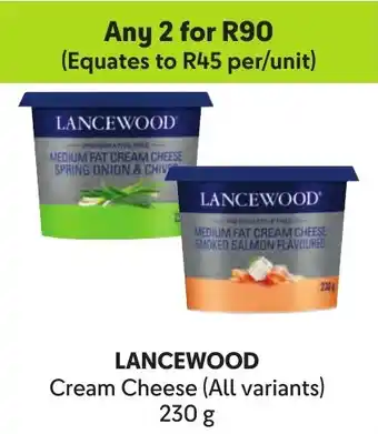 Makro LANCEWOOD Cream Cheese offer
