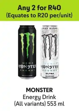 Makro MONSTER Energy Drink offer