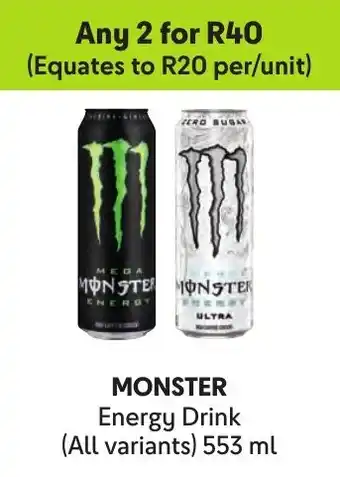 Makro MONSTER Energy Drink offer