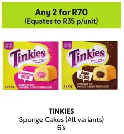 Makro TINKIES Sponge Cakes offer