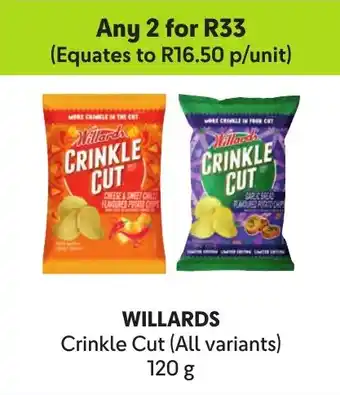 Makro WILLARDS Crinkle Cut offer