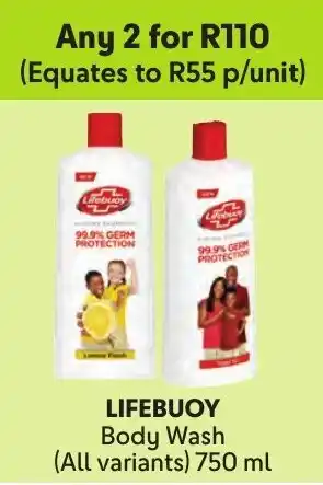 Makro LIFEBUOY Body Wash offer