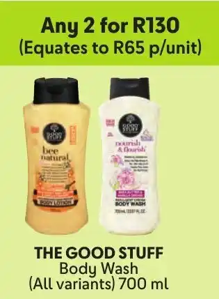 Makro THE GOOD STUFF Body Wash offer