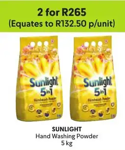 Makro SUNLIGHT Hand Washing Powder offer