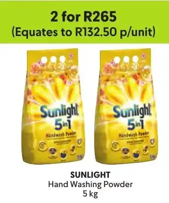 Makro SUNLIGHT Hand Washing Powder offer