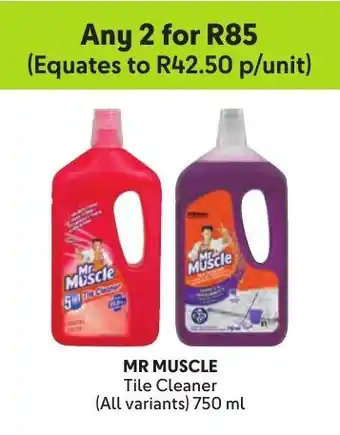 Makro MR MUSCLE Tile Cleaner offer