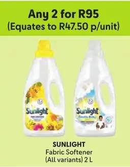Makro SUNLIGHT Fabric Softener offer