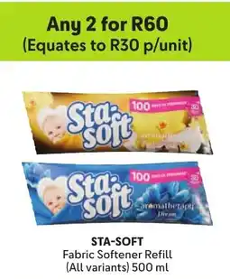 Makro STA-SOFT Fabric Softener Refill offer