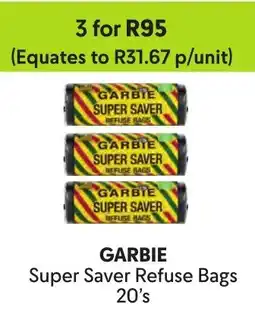 Makro GARBIE Super Saver Refuse Bags offer