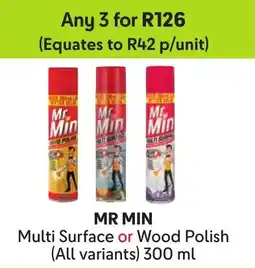 Makro MR MIN Multi Surface or Wood Polish offer