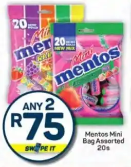 Pick n Pay Mentos Mini Bag Assorted offer