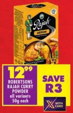 Shoprite Robertsons rajah curry powder offer