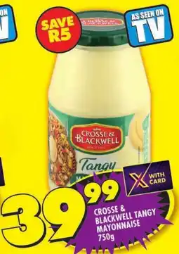 Shoprite Crosse & blackwell tangy mayonnaise offer