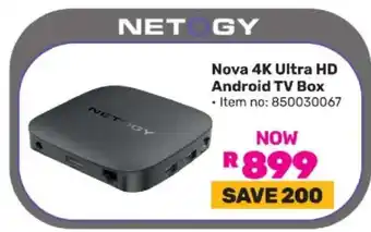 Game NOVA 4K Ultra HD Android TV Box offer