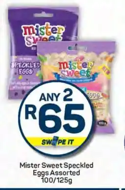 Pick n Pay Mister Sweet Speckled Eggs Assorted 100/125g offer