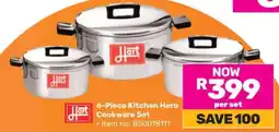 Game 6-Piece Kitchen Hero Cookware Set offer