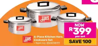 Game 6-Piece Kitchen Hero Cookware Set offer