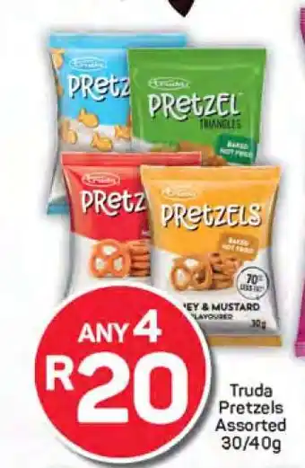 Pick n Pay Truda Pretzels Assorted 30/40g offer