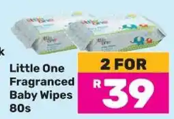 Game Little One Fragranced Baby Wipes-80s offer
