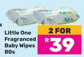 Game Little One Fragranced Baby Wipes-80s offer